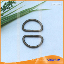 Tamanho interno 20mm Fivelas de Metal, Regulador de metal, Metal D-Ring KR5052